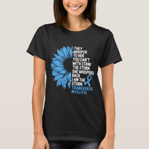 T-shirt Sensibilisation aux myélites transverses Tempête