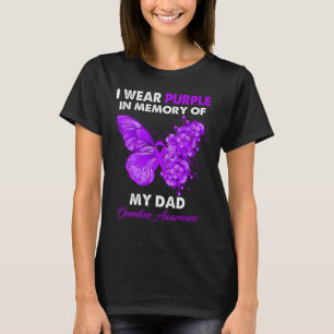 T-shirt Sensibilisation aux surdoses de papillon Je porte