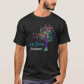 T-shirt Sensibilisation aux troubles anxieux de l'arbre à  (Devant)