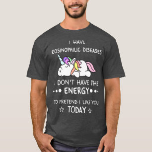 T-shirt Sensibilisation aux troubles éosinophiles EOE éo