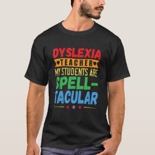 T-shirt Sensibilisation des enseignants à la dyslexie Thér