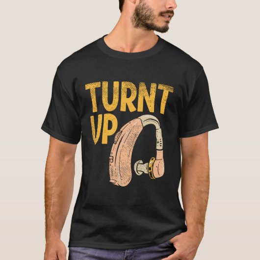 T-shirt Sensibilisation des sourds Augmentation de l'aide (Devant)