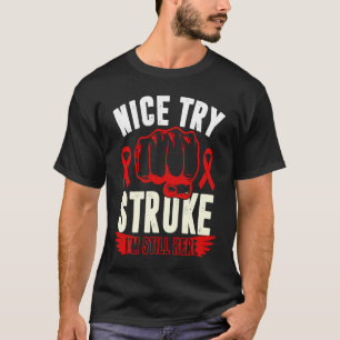 T-shirt Sensibilisation des survivants aux accidents vascu