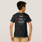 T-shirt Sensibilisation drôle à l'autisme | TSA (Dos entier)