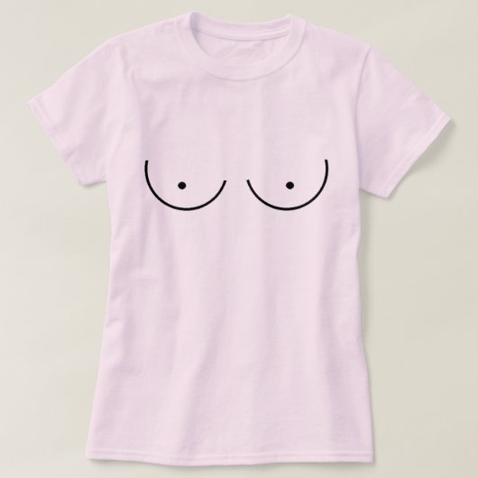 T-shirt Sensibilisation féministe au cancer du sein Mème p (Design devant)