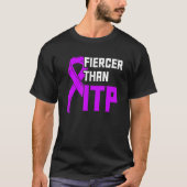 T-shirt Sensibilisation Itp Thrombocytopénie Immune Thromb (Devant)