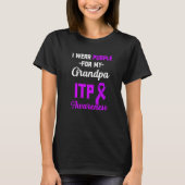 T-shirt Sensibilisation Itp Thrombocytopénie Immune Thromb (Devant)