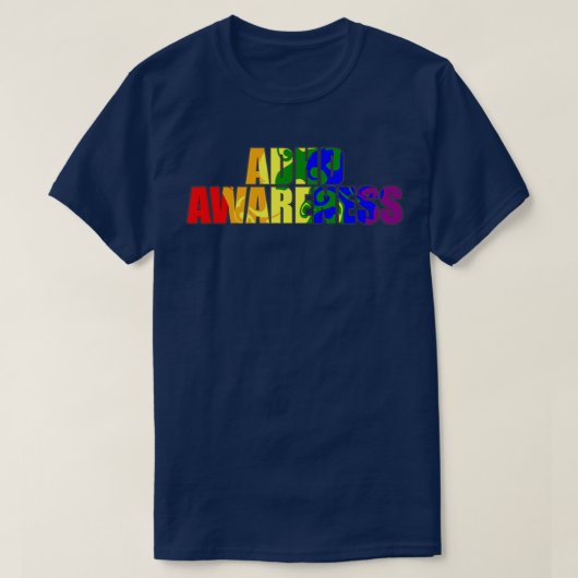 T-shirt Sensibilisation LGBTQ ADHD (Design devant)