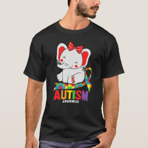 T-shirt Sensibilisation Maman éléphante Portant des oreill
