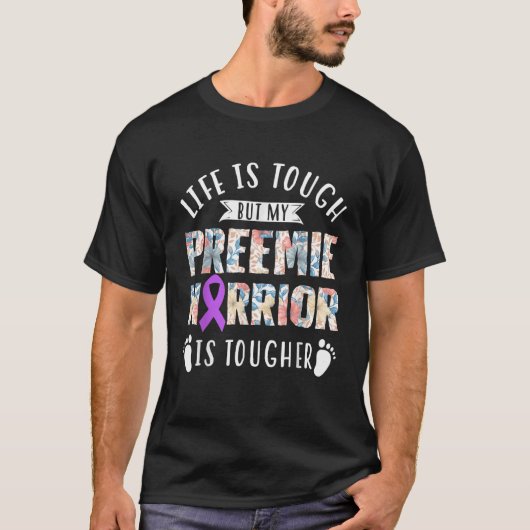 T-shirt Sensibilisation Préliminaire Nicu La Vie Nouveau-N (Devant)