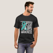 T-shirt Sensibilisation Ptsd Et Bpd (Devant entier)