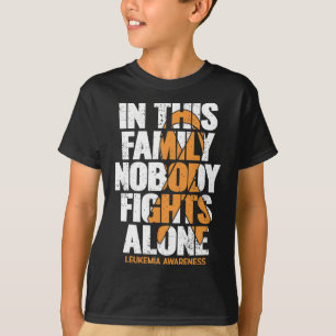 T-shirt Sensibilisation Soutien familial Leucémie Sensibil