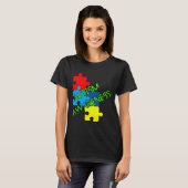 T-shirt Sensibilisation sur l'autisme (Devant entier)