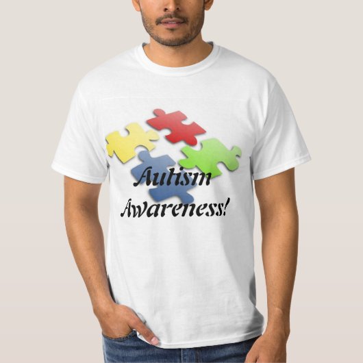 T-shirt Sensibilisation sur l'autisme ! (Devant)