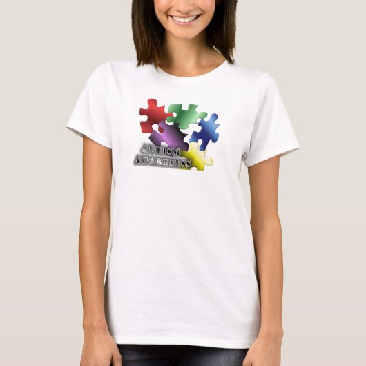 T-shirt Sensibilisation sur l'autisme (Devant)