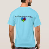 T-shirt Sensibilisation sur l'autisme (Dos)