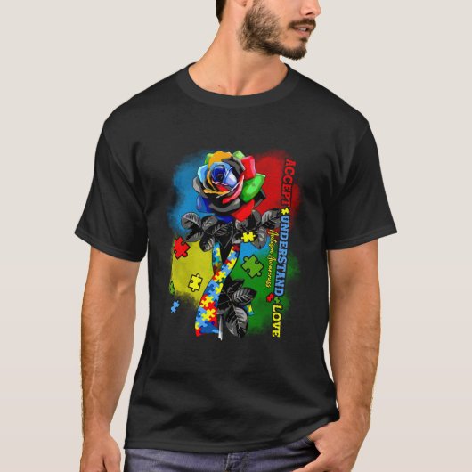 T-shirt Sensibilisation sur l'autisme (Devant)