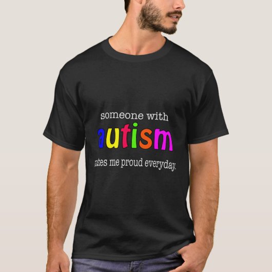T-shirt Sensibilisation sur l'autisme (Devant)