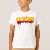 T-shirt Sensibilisation sur l'autisme (Devant)