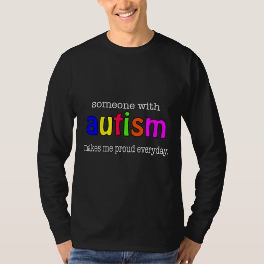 T-shirt Sensibilisation sur l'autisme (Devant)