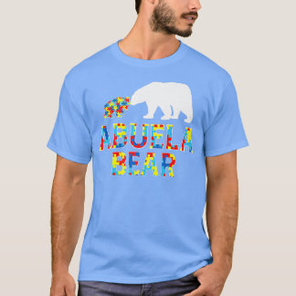 T-shirt Sensibilisation sur l'autisme Abuela Bear Support