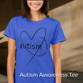 T-shirt Sensibilisation sur l'autisme Accepter Adapt Advoc