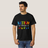 T-shirt Sensibilisation sur l'autisme Accepter Comprendre  (Devant entier)