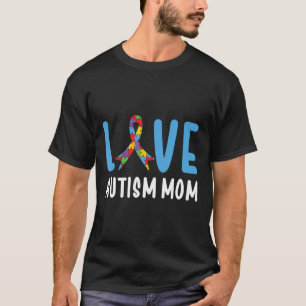 T-shirt Sensibilisation sur l'autisme Amour Autisme Maman