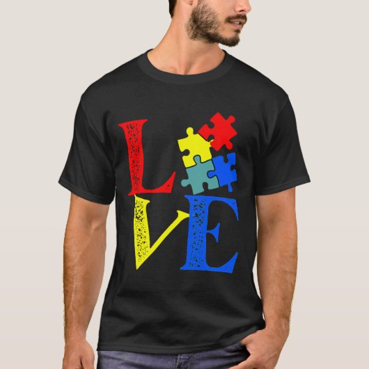 T-shirt Sensibilisation sur l'autisme Autisme Maman Tee As (Devant)