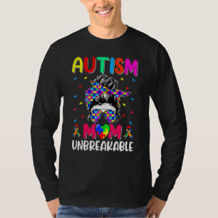 T-shirt Sensibilisation sur l'autisme autistique Maman Vie