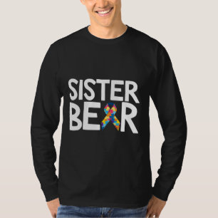 T-shirt Sensibilisation sur l'autisme autistique Soeur Our