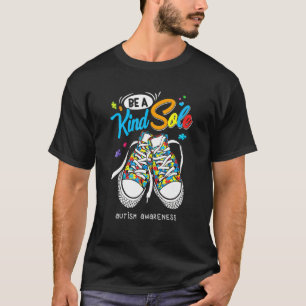 T-shirt Sensibilisation sur l'autisme Be A Genre Sole Puzz