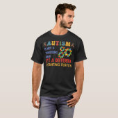 T-shirt Sensibilisation sur l'autisme C'est un système d'e (Devant entier)