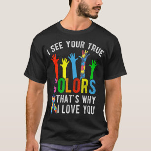 T-shirt sensibilisation sur l'autisme - Chemise Se