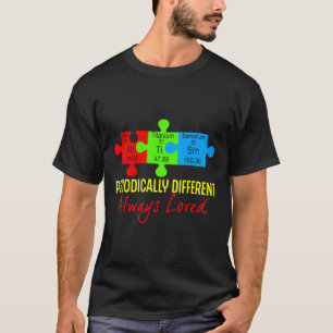 T-shirt Sensibilisation sur l'autisme Chimie Asd Fun Handi