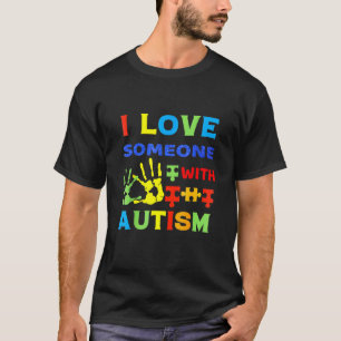T-shirt Sensibilisation sur l'autisme Comme Tronaut Ajoute