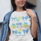 T-shirt Sensibilisation sur l'autisme Coquette Design Auti