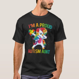 T-shirt Sensibilisation sur l'autisme Dabbing Unicorne Je