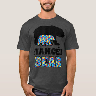 T-shirt Sensibilisation sur l'autisme de fiancée