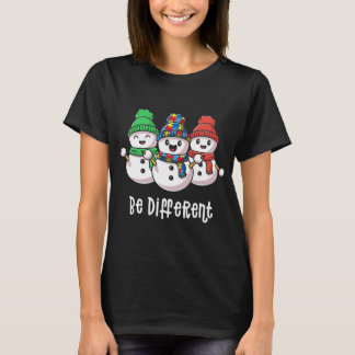 T-shirt Sensibilisation sur l'autisme de Noël
