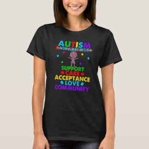 T-shirt Sensibilisation sur l'autisme de soins de sensibil