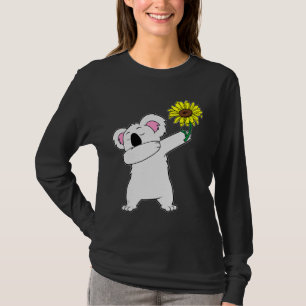 T-shirt Sensibilisation sur l'autisme de tournesol Dabbing
