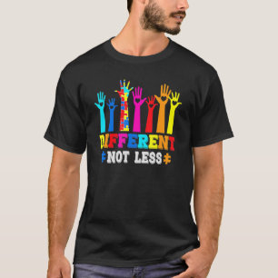 T-shirt Sensibilisation sur l'autisme Différent Pas Moins
