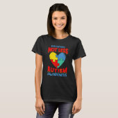 T-shirt Sensibilisation sur l'autisme différente pas moins (Devant entier)