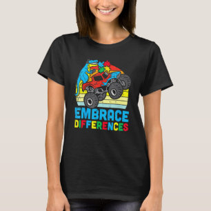 T-shirt Sensibilisation sur l'autisme Embrace Différences