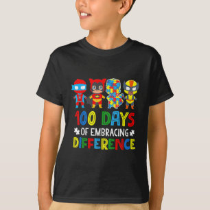 T-shirt Sensibilisation sur l'autisme Embrasser Différence
