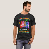 T-shirt Sensibilisation sur l'autisme Embrasser Différence (Devant entier)