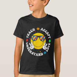 T-shirt Sensibilisation sur l'autisme Enseignant Puzzle Ap