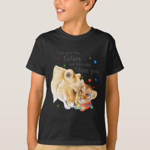 T-shirt Sensibilisation sur l'autisme Femmes Acceptation E