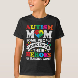 T-shirt Sensibilisation sur l'autisme Femmes Maman Fête de
